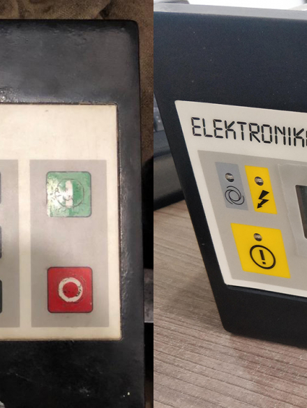 Conserto painel elektronikon MKII Atlas Copco